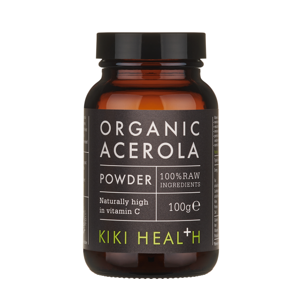Acerola Powder, Organic – 100g KIKI HEALTH