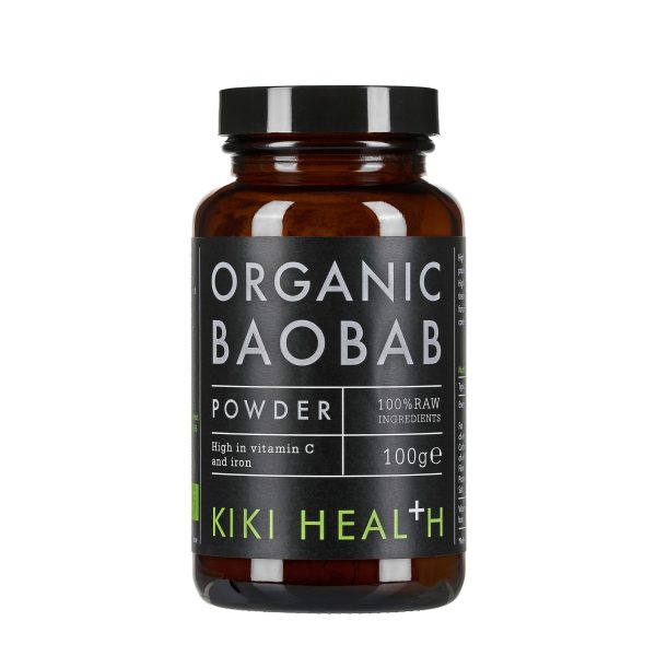 Baobab Powder, Organic – 100g KIKI HEALTH