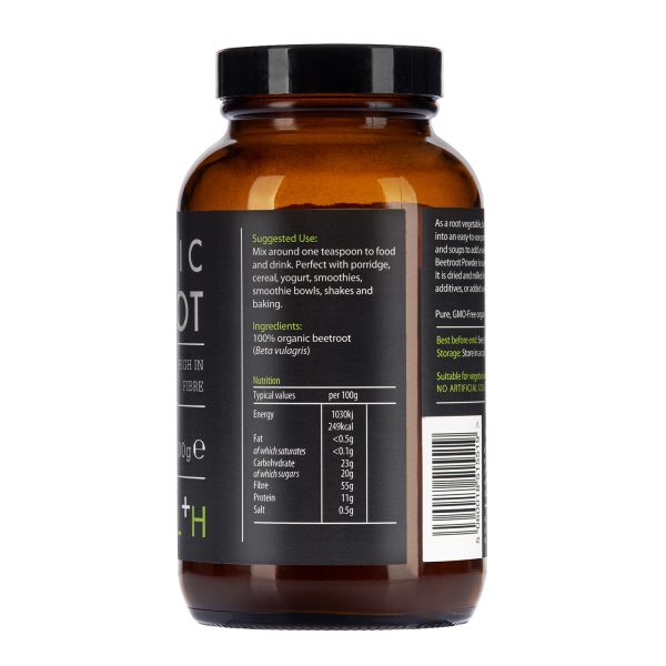 Beetroot Powder, Organic – 200g KIKI HEALTH