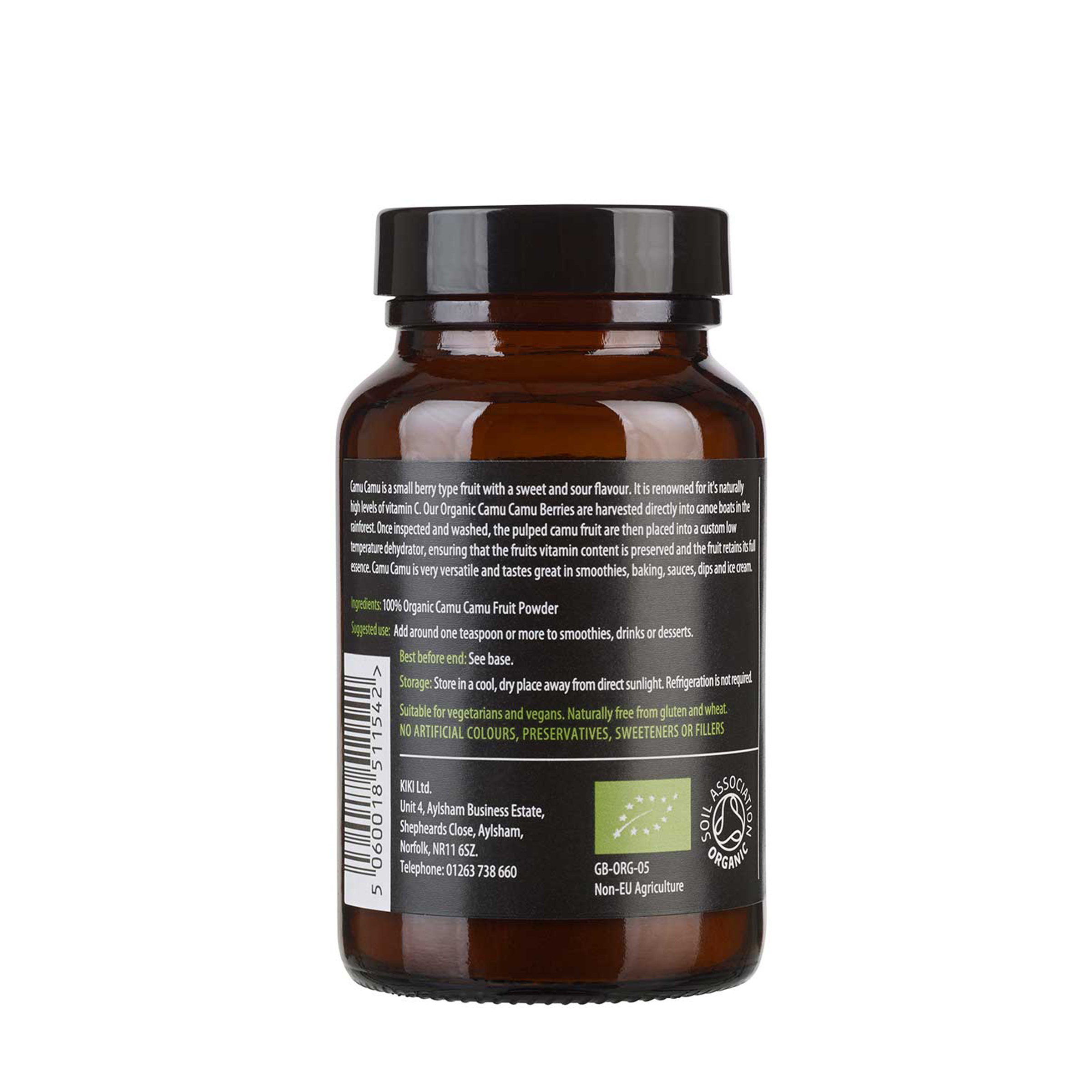 camu camu powder,organic camu camu powder,70g camu camu powder,KIKI HEALTH camu camu powder,Amazonian berry,superfood,antioxidant,vitamin C,immune system support,energy boost,heart health,gut health,skin health,hair health,vegan,gluten-free,non-GMO