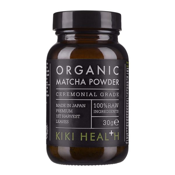Premium Ceremonial Matcha Powder, Organic – 30g KIKI HEALTH