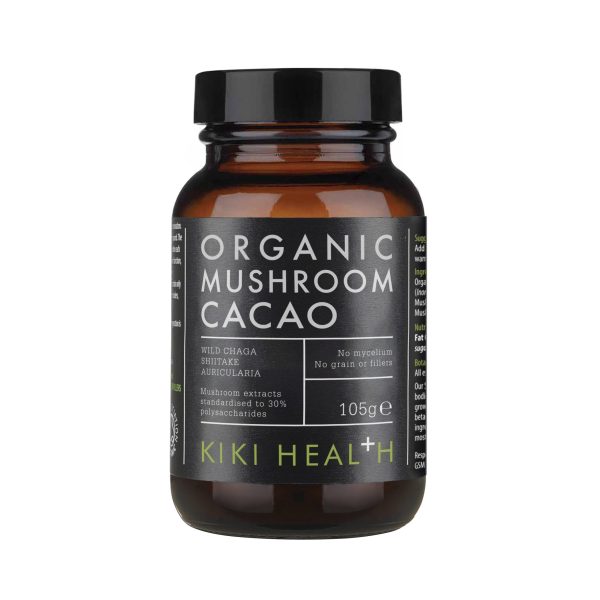 Mushroom Cacao, Organic – 105g KIKI HEALTH