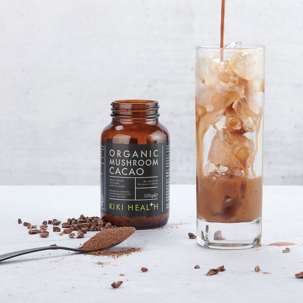 Mushroom Cacao, Organic – 105g KIKI HEALTH