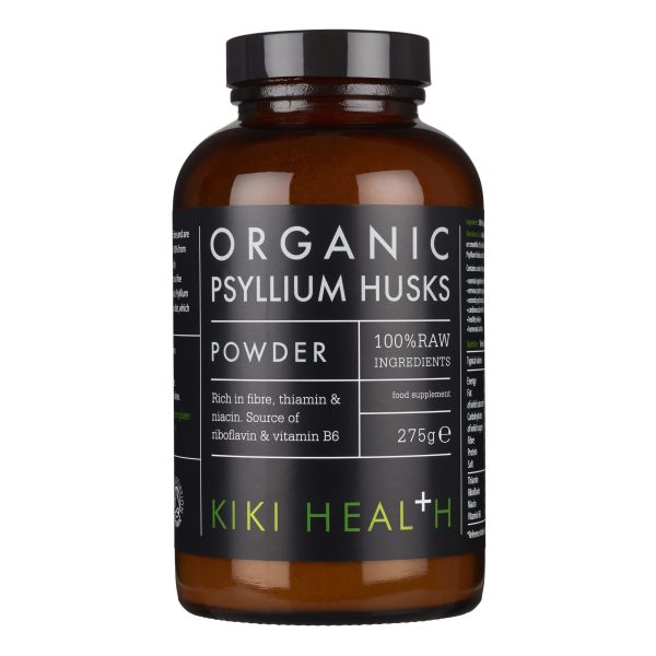 Psyllium Husks, Organic – 275g KIKI HEALTH