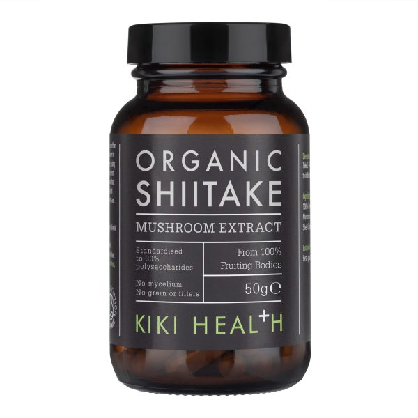 Shiitake Extract Powder, Organic – 50g KIKI HEALTH