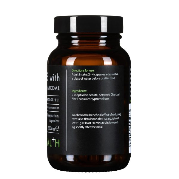 Zeolite With Activated Charcoal – 100 Vegicaps KIKI HEALTH - Image 2