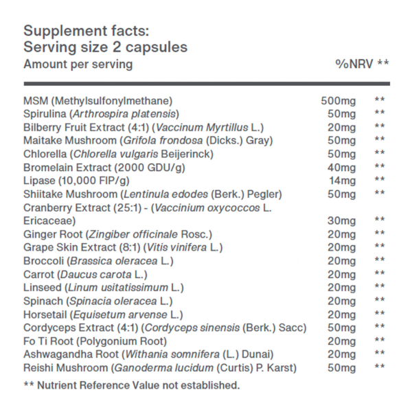 The Organic Pharmacy | Phytonutrients + MSM - Image 5
