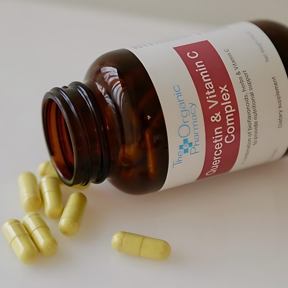 Quercetin and vitamin C supplement