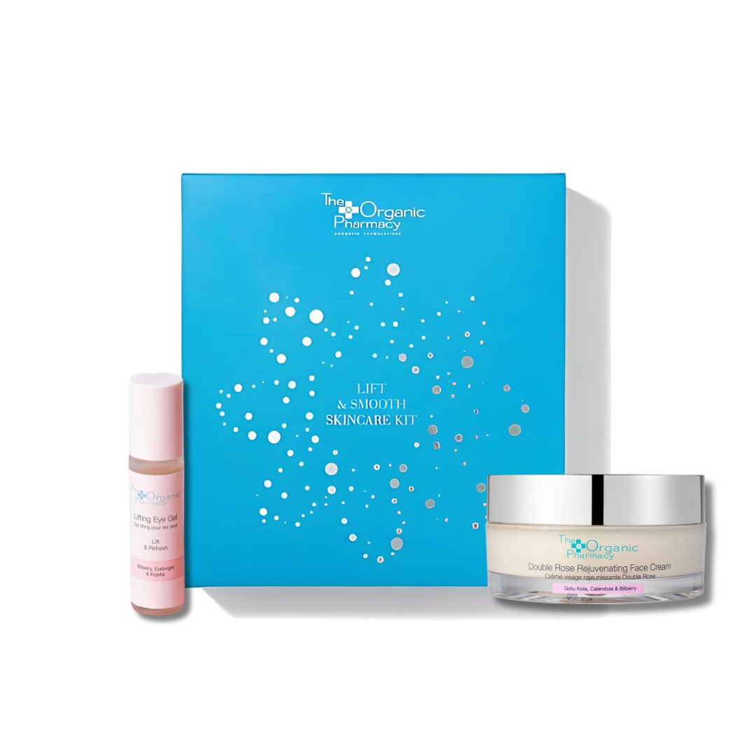 The Organic Pharmacy Lift And Smooth Skincare Kit