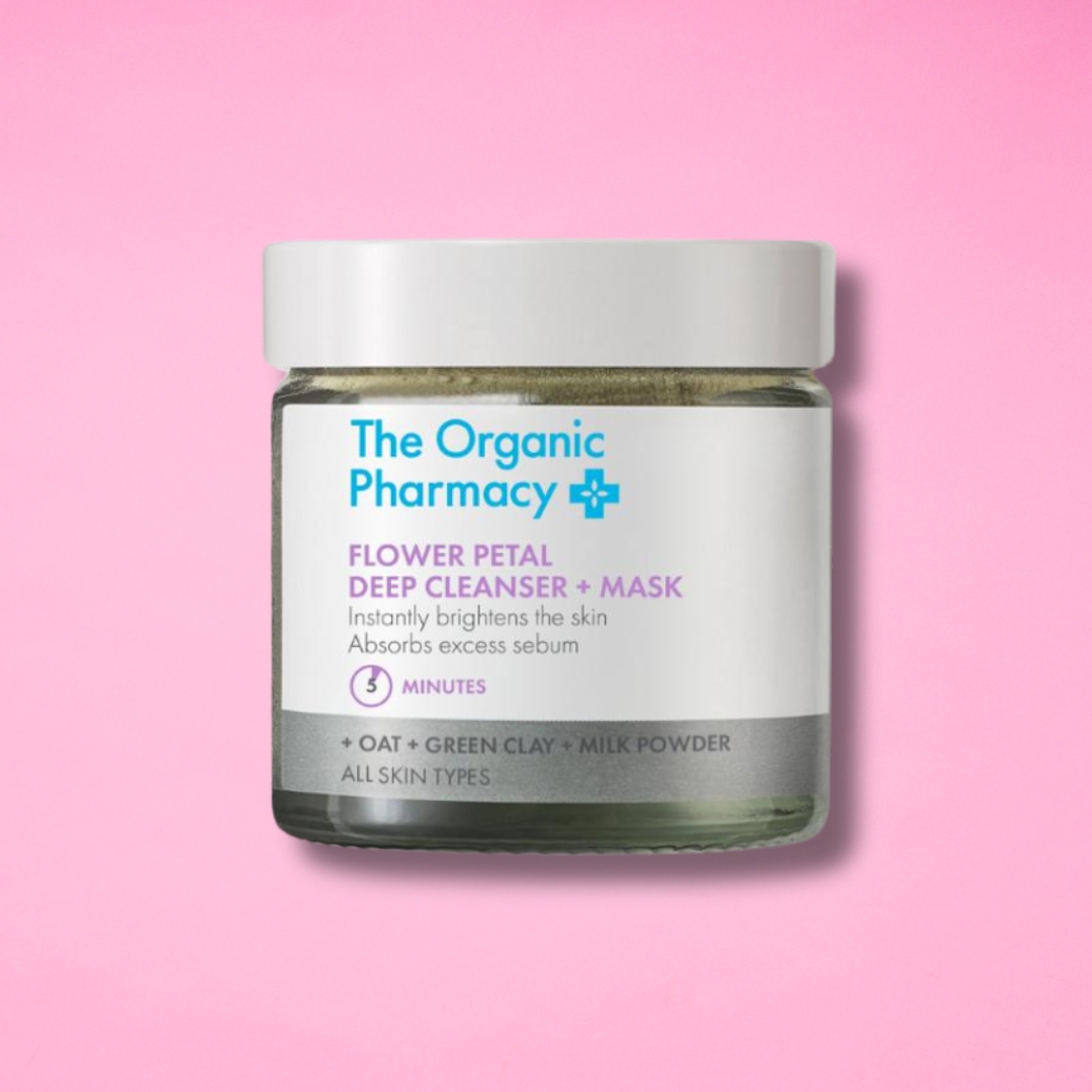 The Organic Pharmacy | Flower Petal Deep Cleanser & Exfoliating Mask
