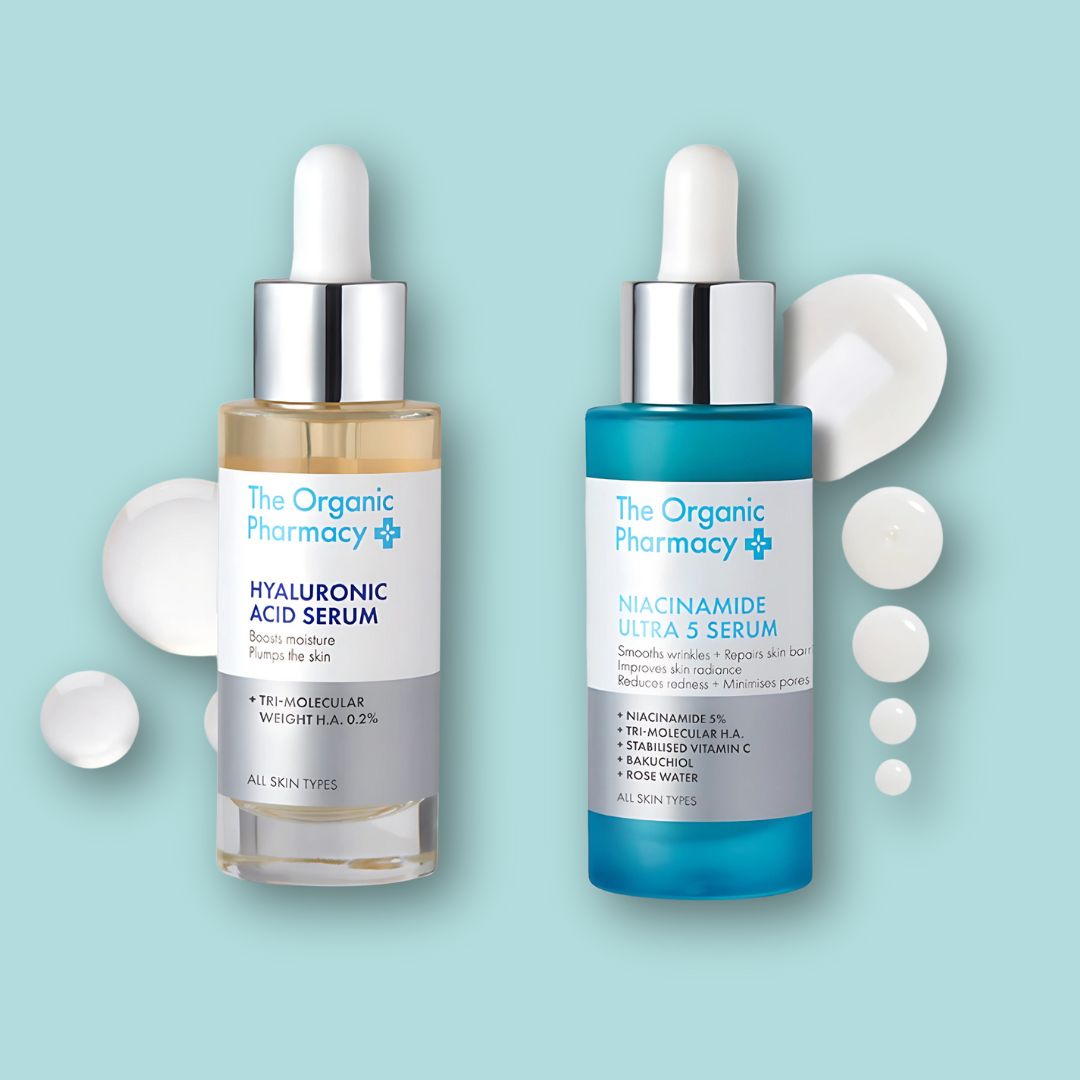 The Organic Pharmacy | Smooth + Moisture Serum Duo texture