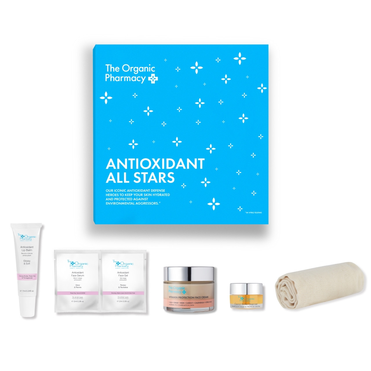 The Organic Pharmacy | Antioxidant All-Stars Gift Set – Your Complete Glow Routine