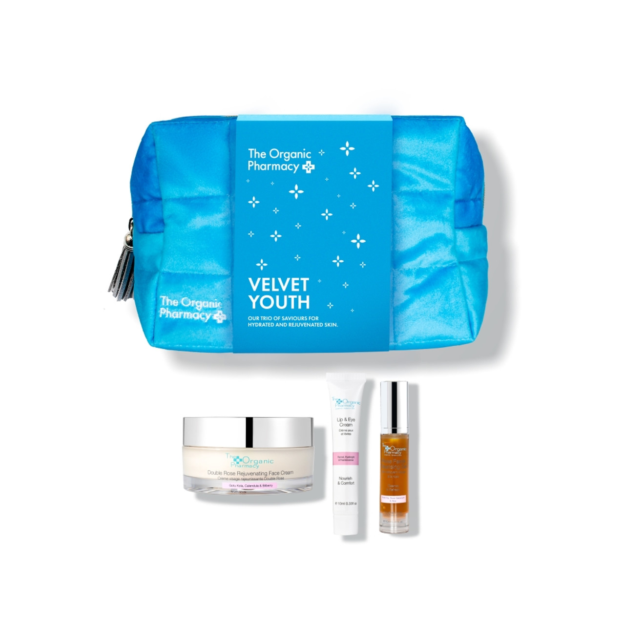 The Organic Pharmacy | Velvet Youth Set – Glowing, Youthful Skin Essentials