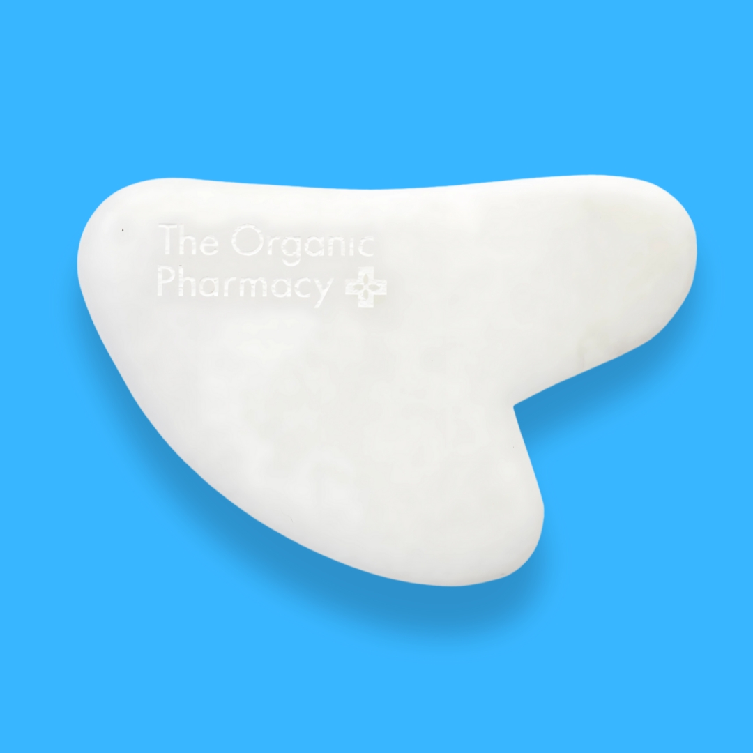 the organic pharmacy | white jade gua sha skincare tool