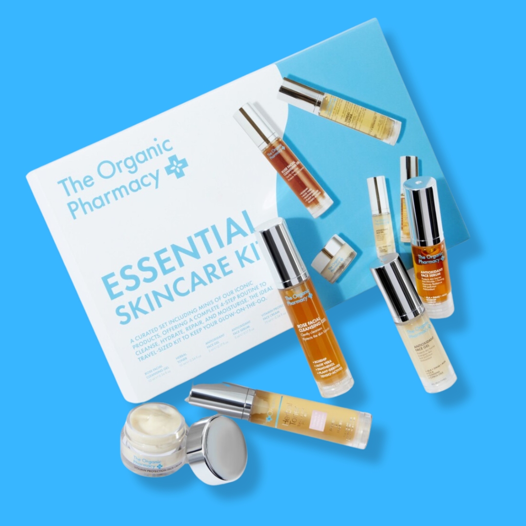 Essential Skincare Kit | The Organic Pharmacy – Natural 4-Step Routine