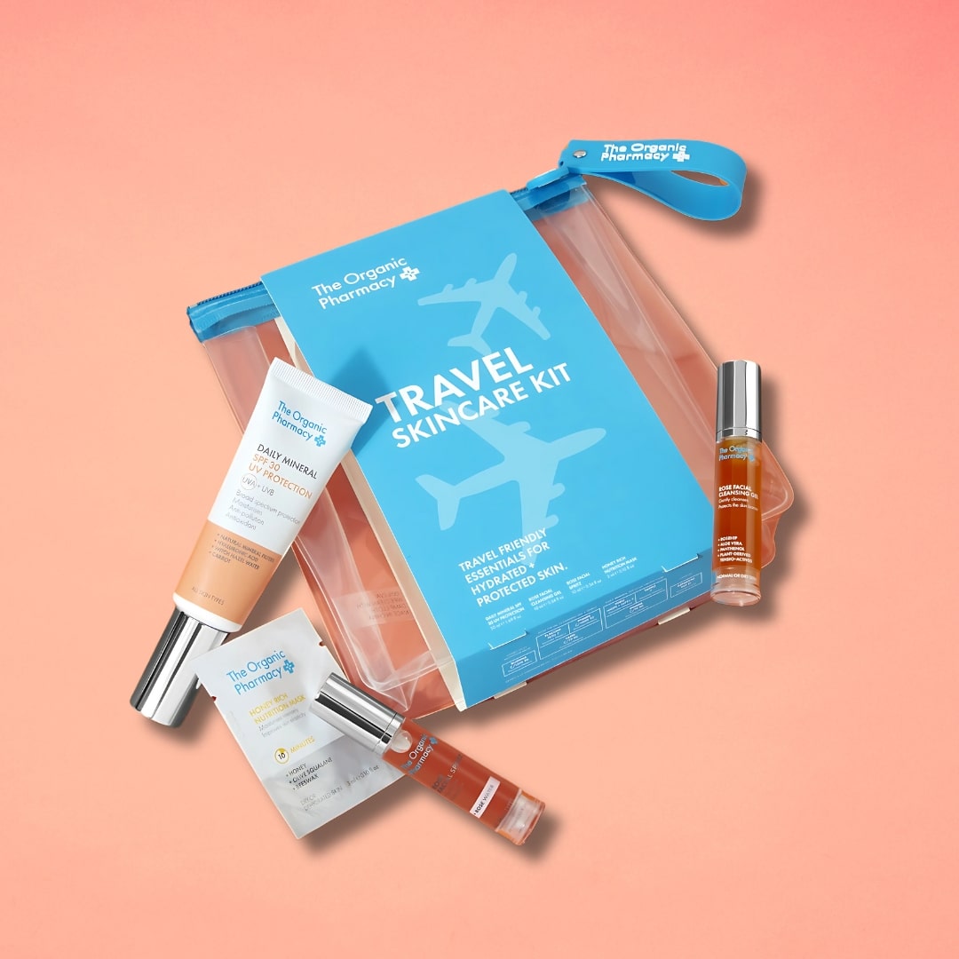the organic pharmacy | travel skincare kit