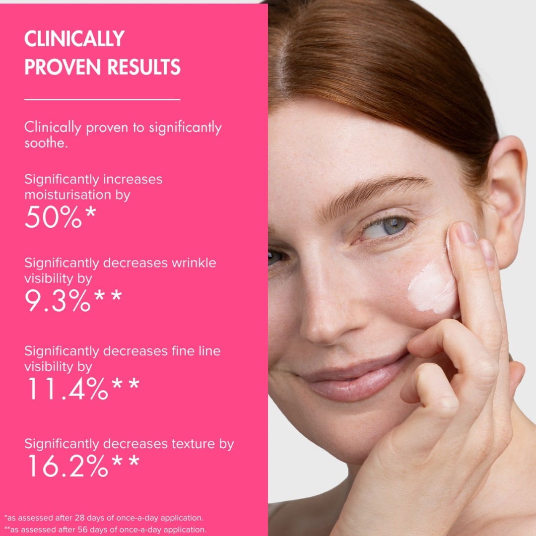 the organic pharmacy | ultra calming ageless face cream clinical results