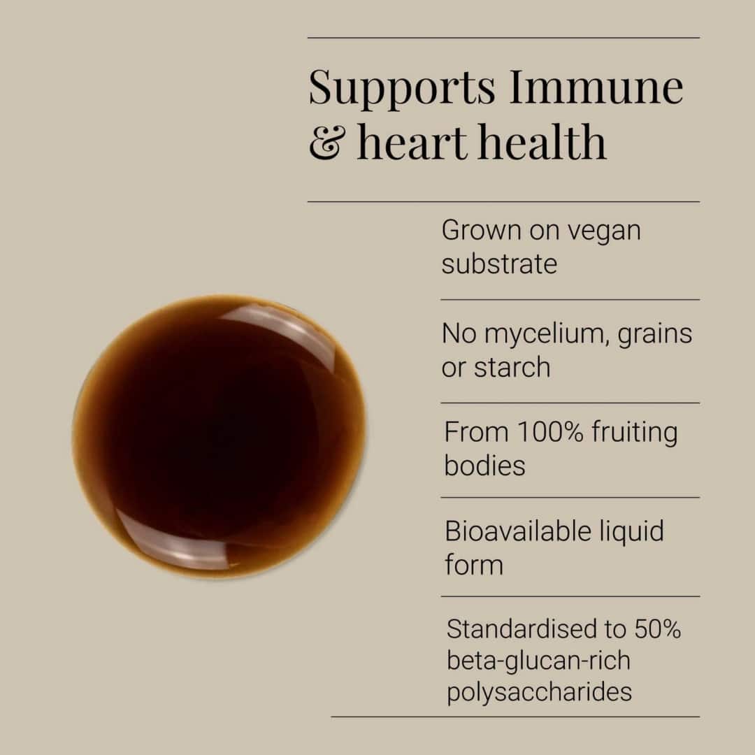 kiki health | organic reishi extract tincture | 50ml