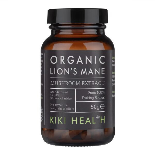 Organic Lion’s Mane Extract Powder | 50g | KIKI HEALTH