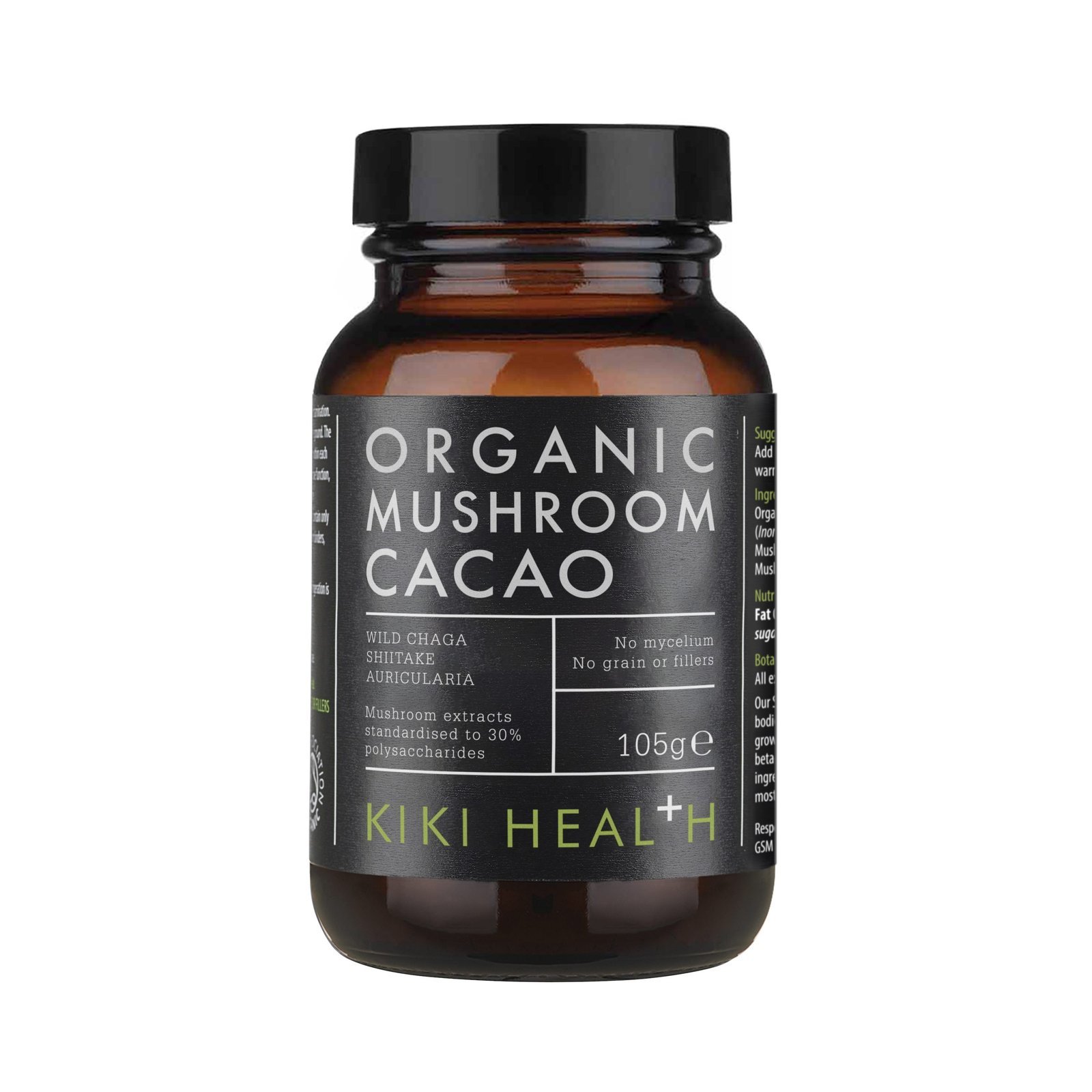 Organic Mushroom Cacao | 105g | KIKI HEALTH