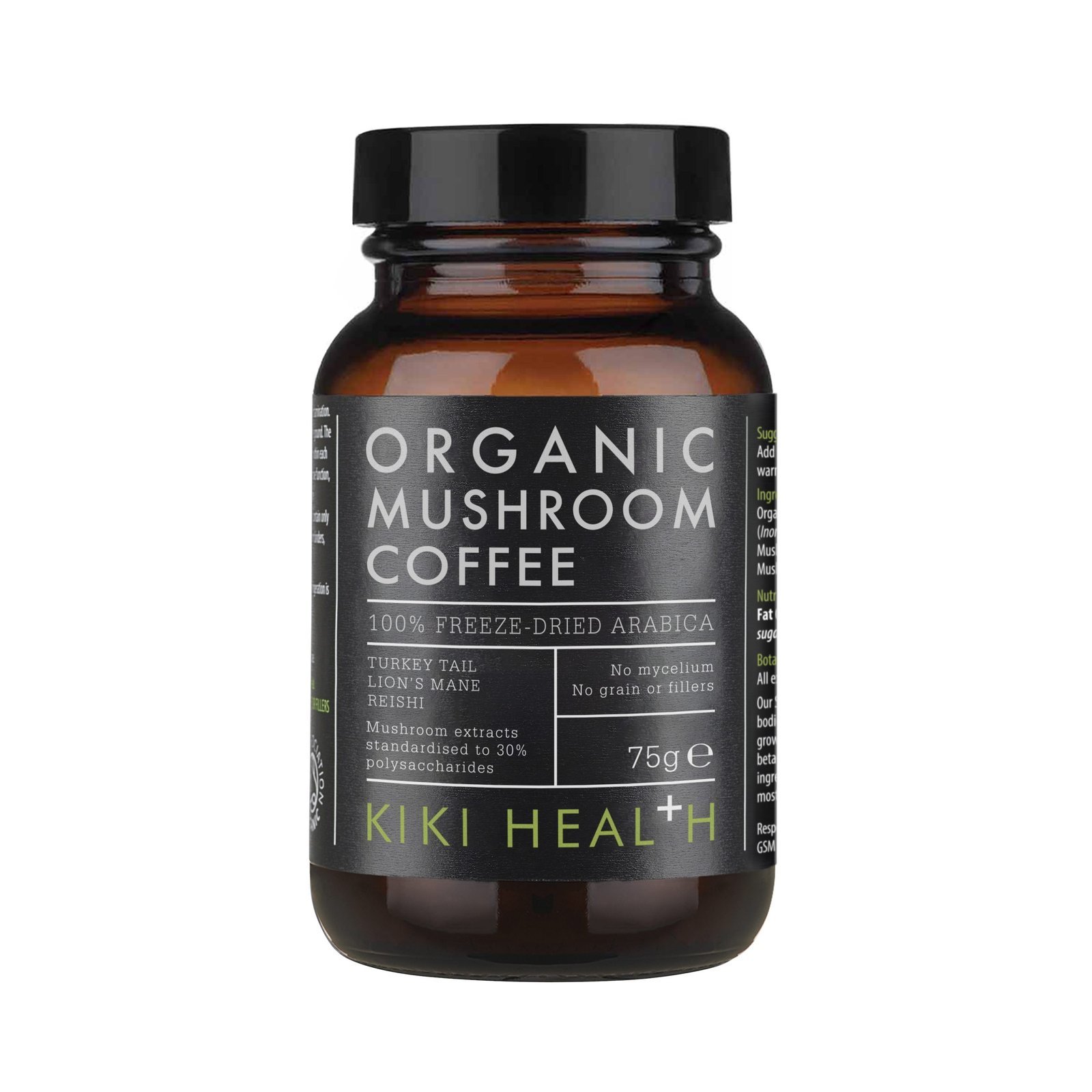 Organic Mushroom Coffee | 75g | KIKI HEALTH