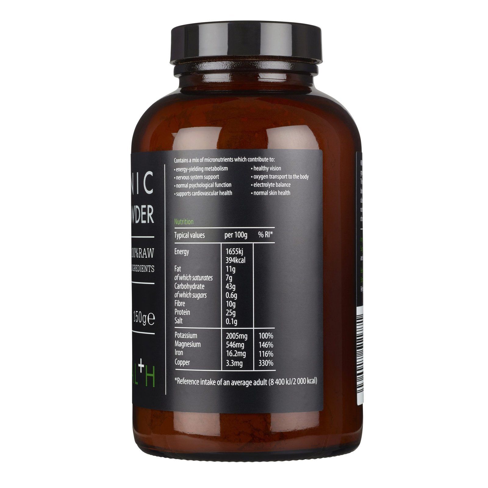 Organic Cacao Powder | 150g | KIKI HEALTH - Image 3