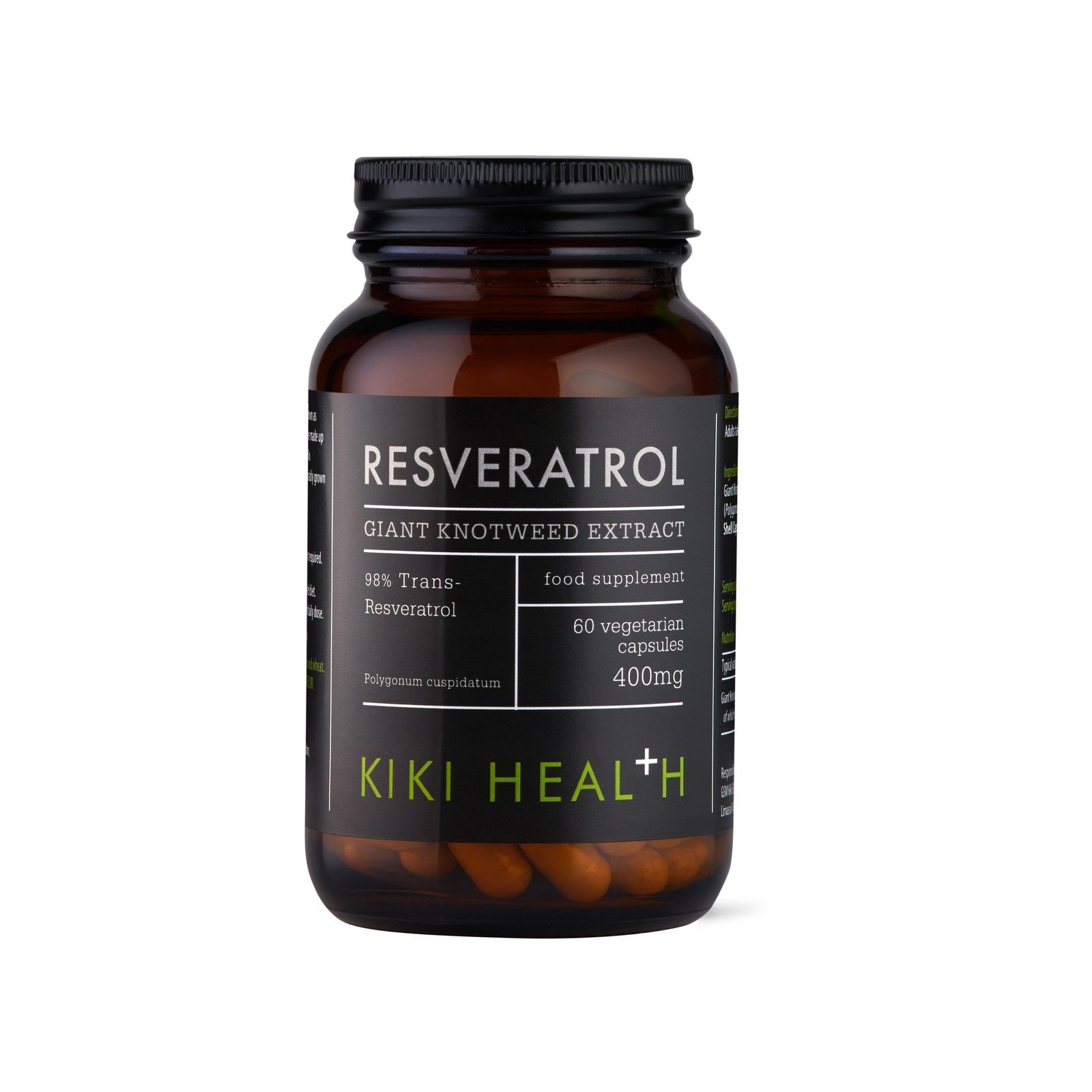Resveratrol | 60 Vegicaps | KIKI Health