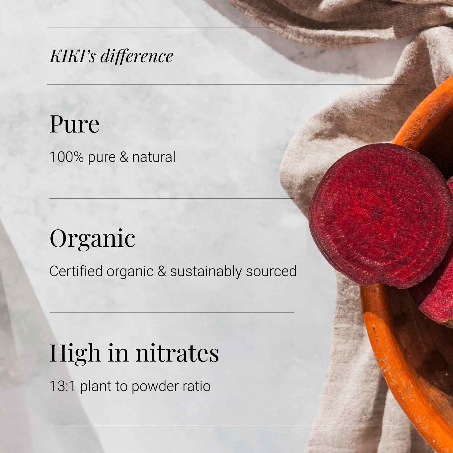 Organic Beetroot Powder | 200g | KIKI HEALTH - Image 5