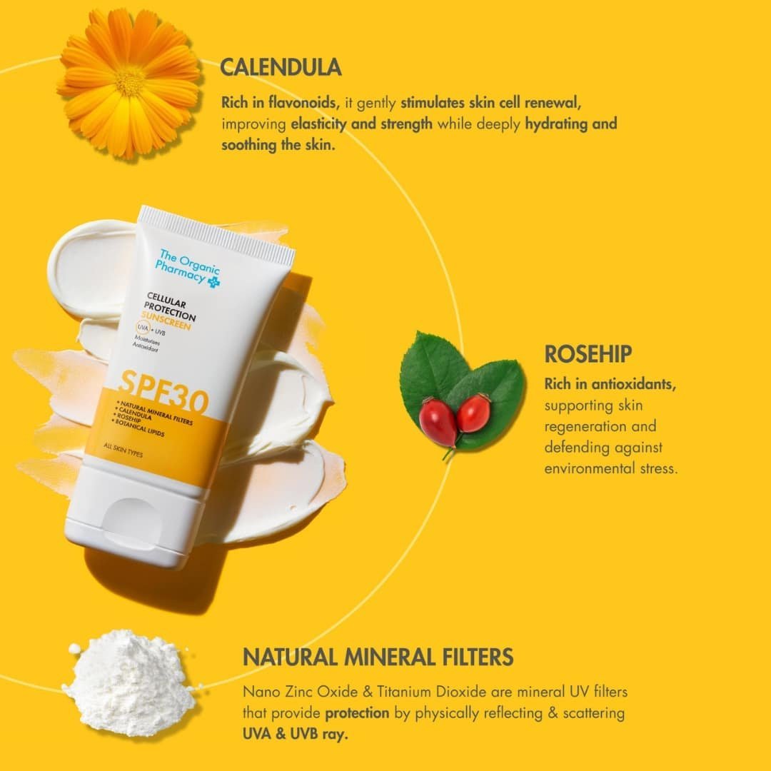 The Organic Pharmacy | Cellular Protection Sunscreen SPF 30 - Image 3