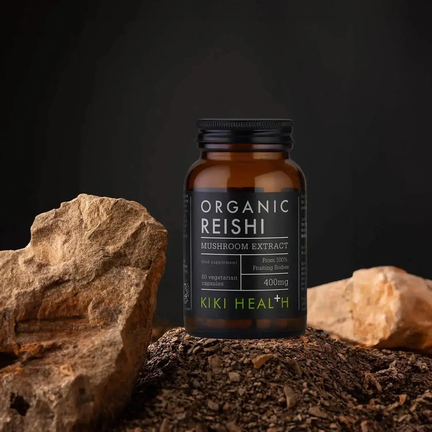 Organic Reishi Extract | 60 Vegicaps | KIKI HEALTH - Image 6