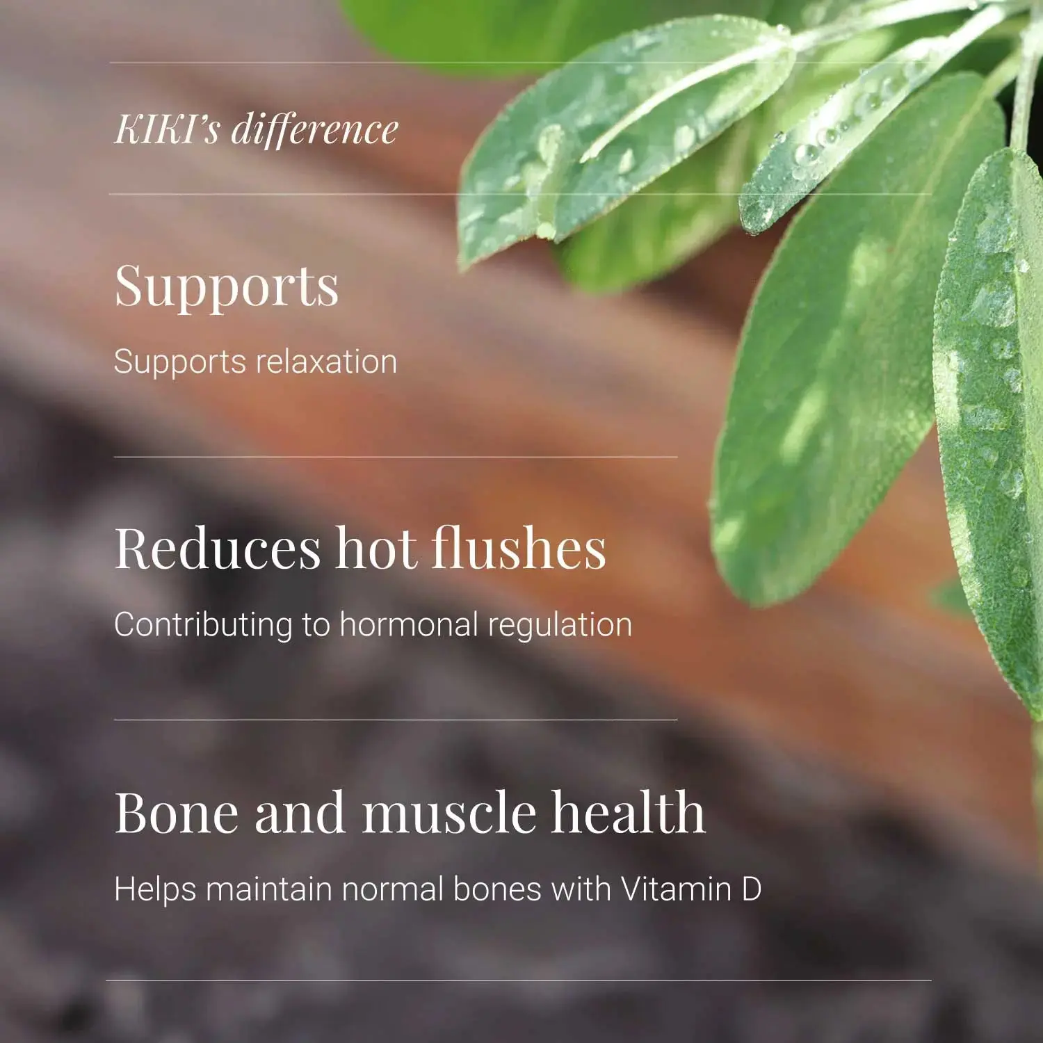Menopause | 60 Vegicaps | KIKI HEALTH - Image 4