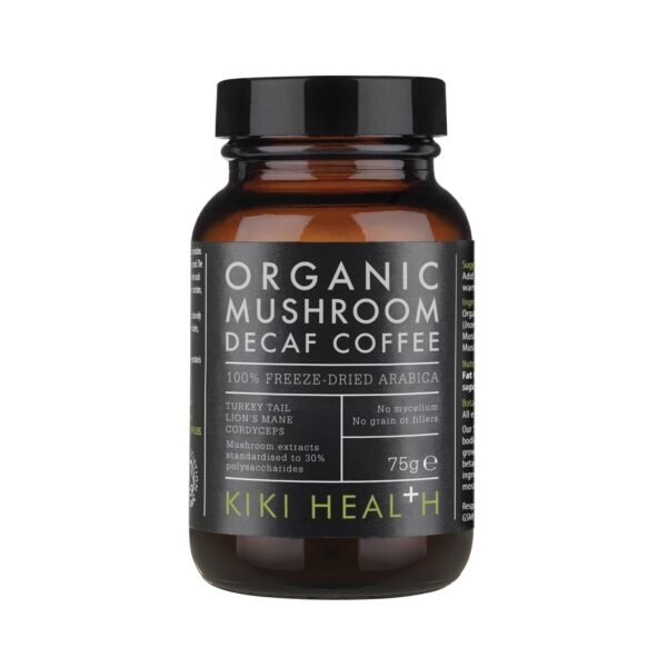 Organic Decaffeinated Mushroom Coffee | 75g | KIKI HEALTH