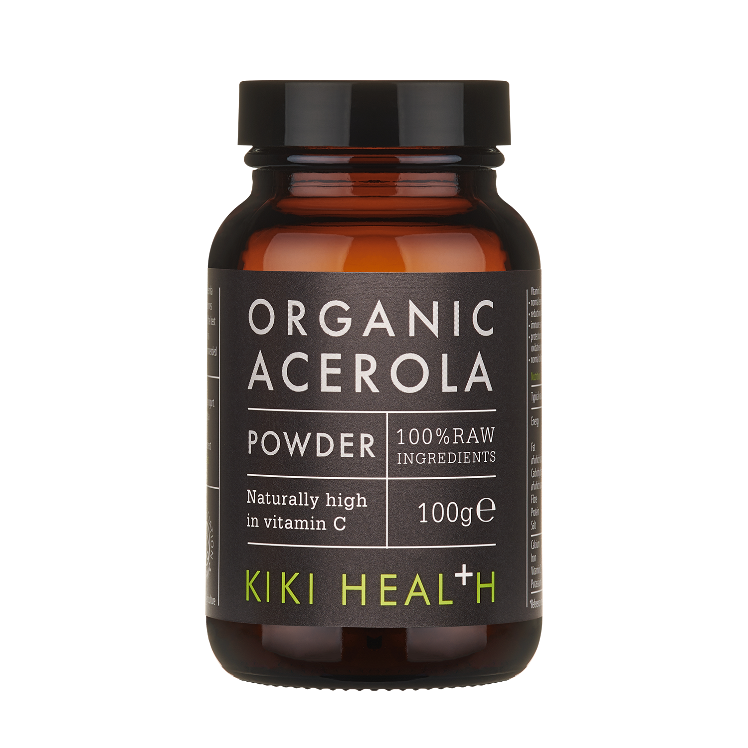 Organic Acerola Powder | 100g | KIKI HEALTH