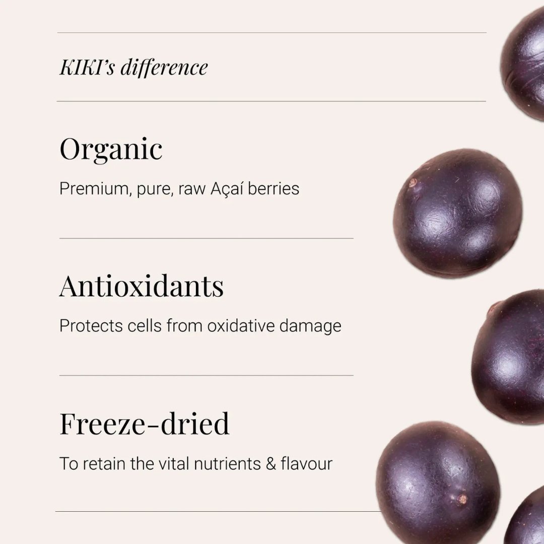 Organic Acai Powder | 50g | KIKI HEALTH - Image 5