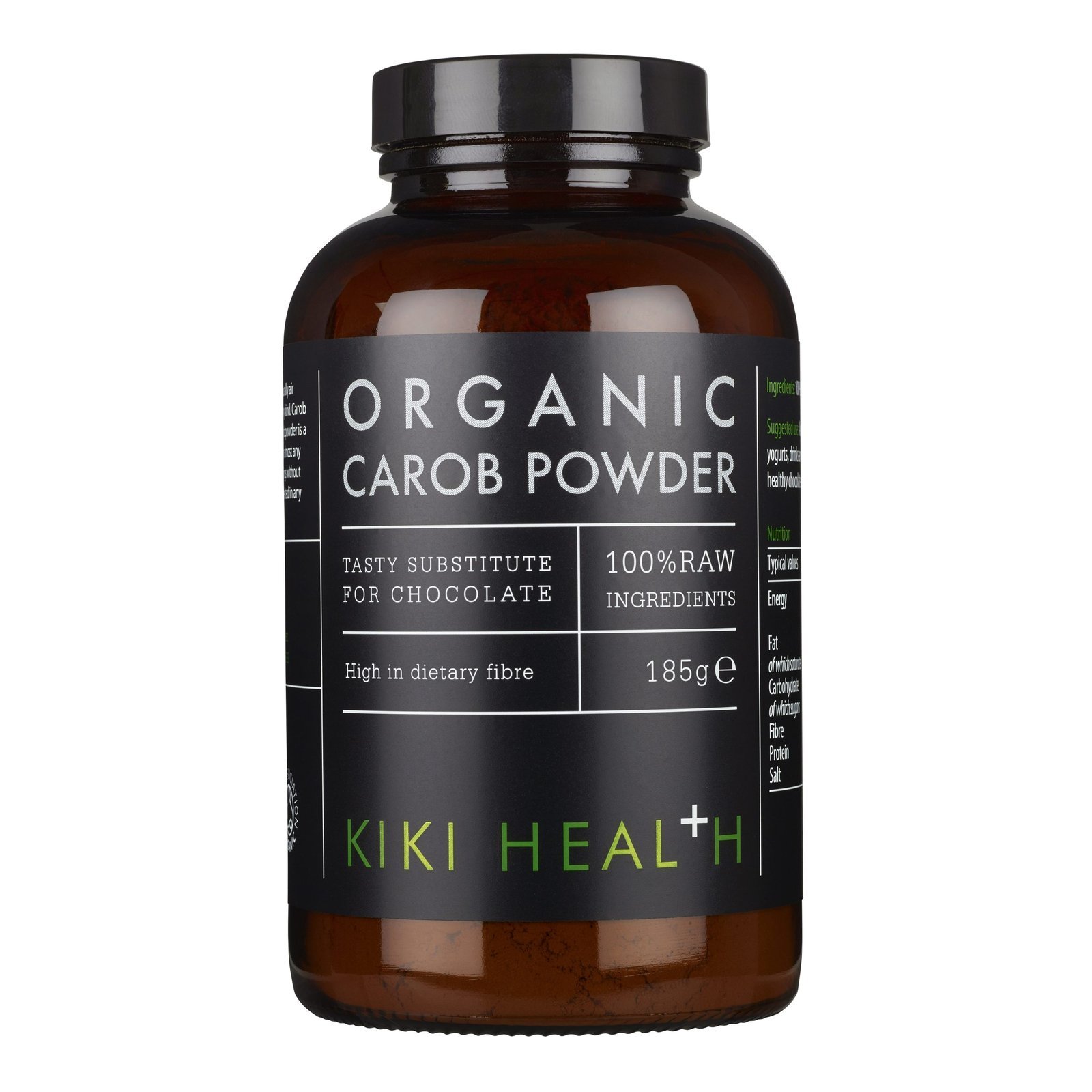 Organic Carob Powder | 185g | KIKI HEALTH