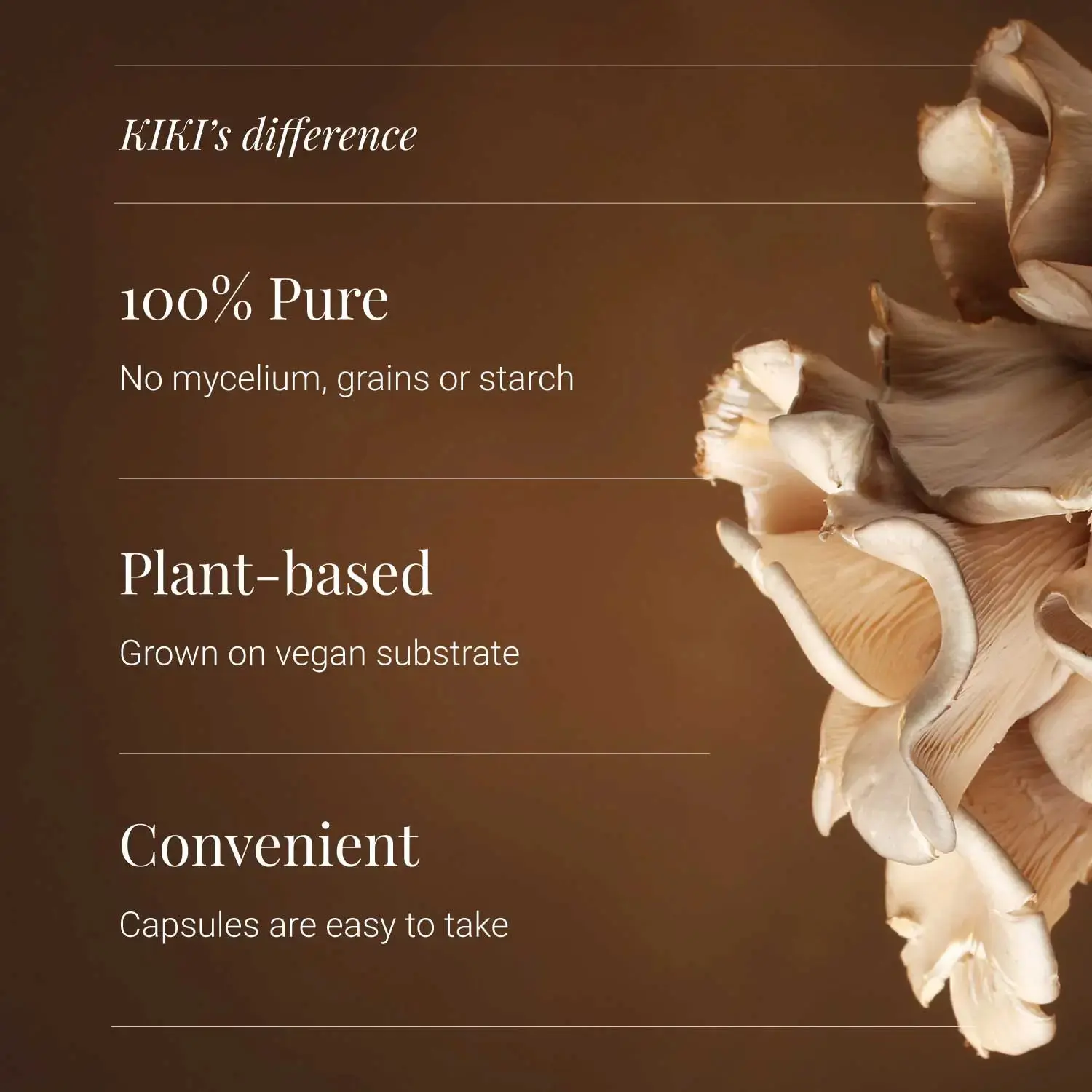 Organic Oyster Extract | 60 Vegicaps | KIKI HEALTH - Image 5