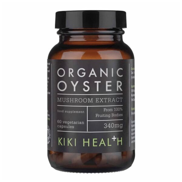 Organic Oyster Extract | 60 Vegicaps | KIKI HEALTH
