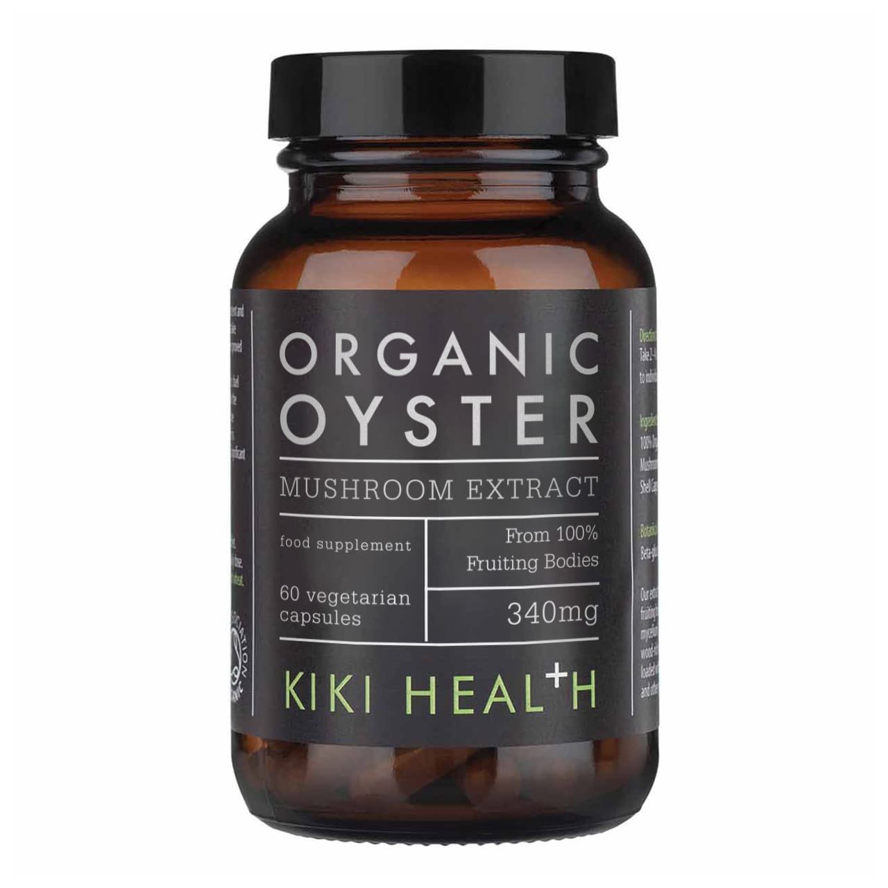 Organic Oyster Extract | 60 Vegicaps | KIKI HEALTH