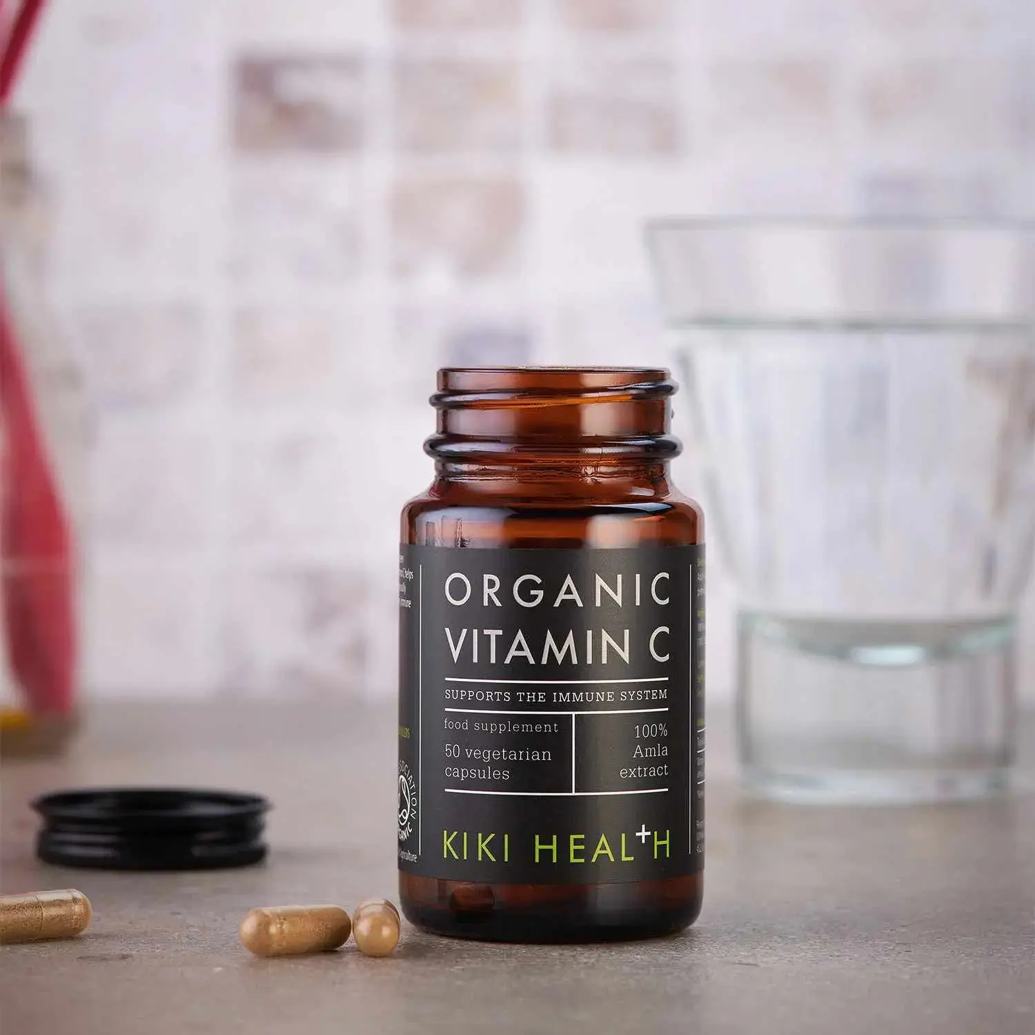 Organic Vitamin C | 50 Vegicaps | KIKI Health - Image 6