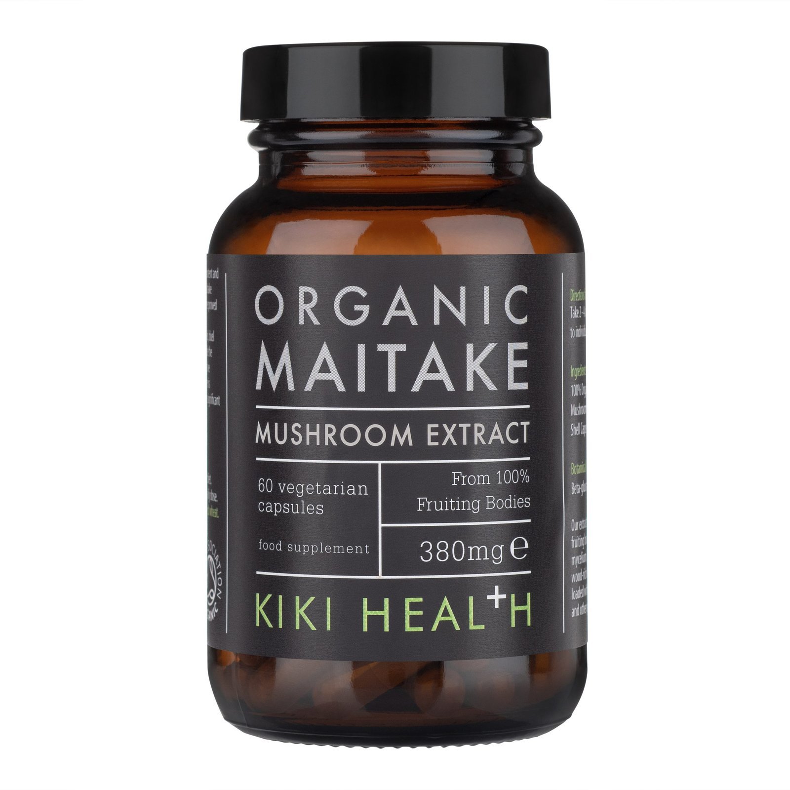 Organic Maitake Extract | 60 Vegicaps | KIKI HEALTH