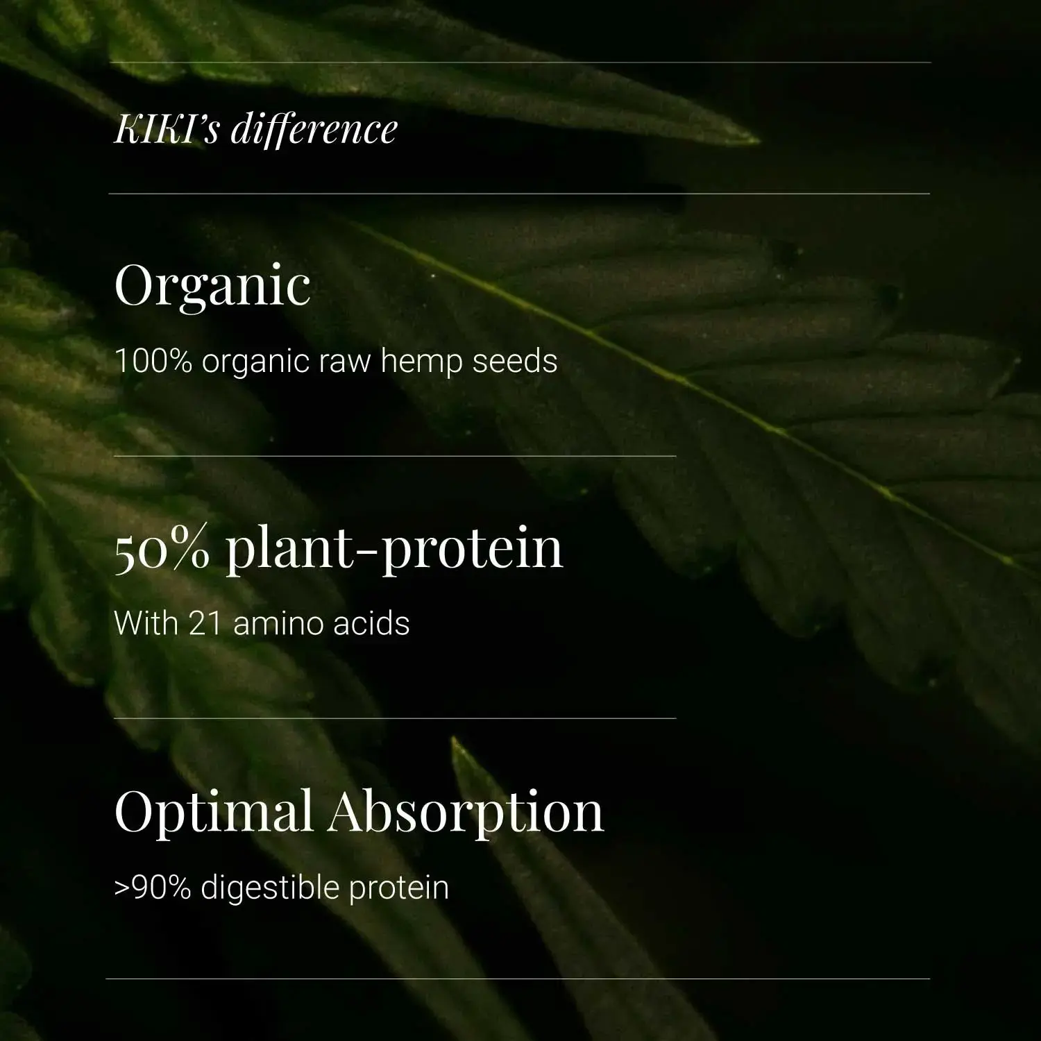 Organic Hemp Protein Powder | 235g | KIKI HEALTH - Image 5