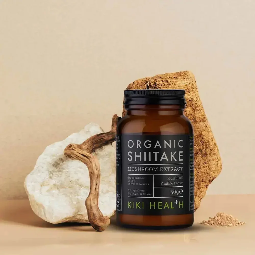 Organic Shiitake Extract Powder | 50g | KIKI HEALTH - Image 6