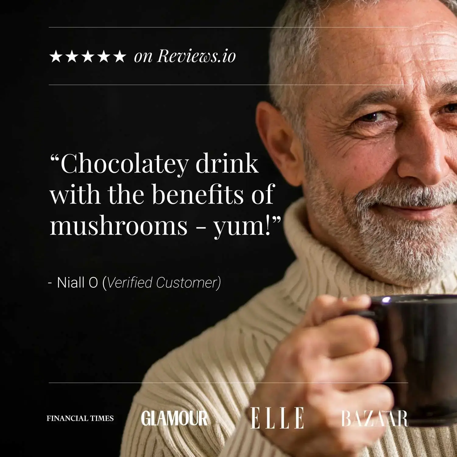 Organic Mushroom Cacao | 105g | KIKI HEALTH - Image 4