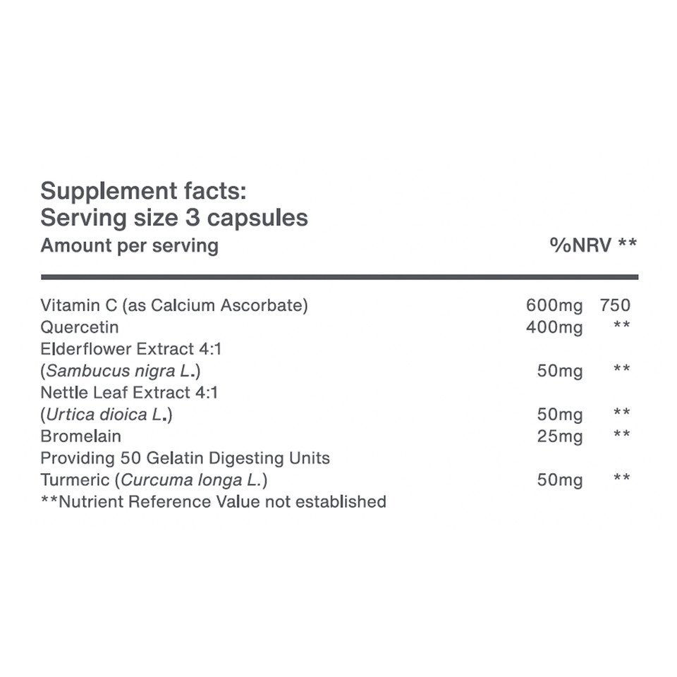 The Organic Pharmacy | Quercetin & Vitamin C Complex - Image 3