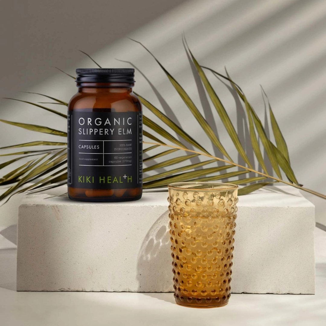 Organic Slippery Elm | 60 Vegicaps | KIKI Health - Image 6