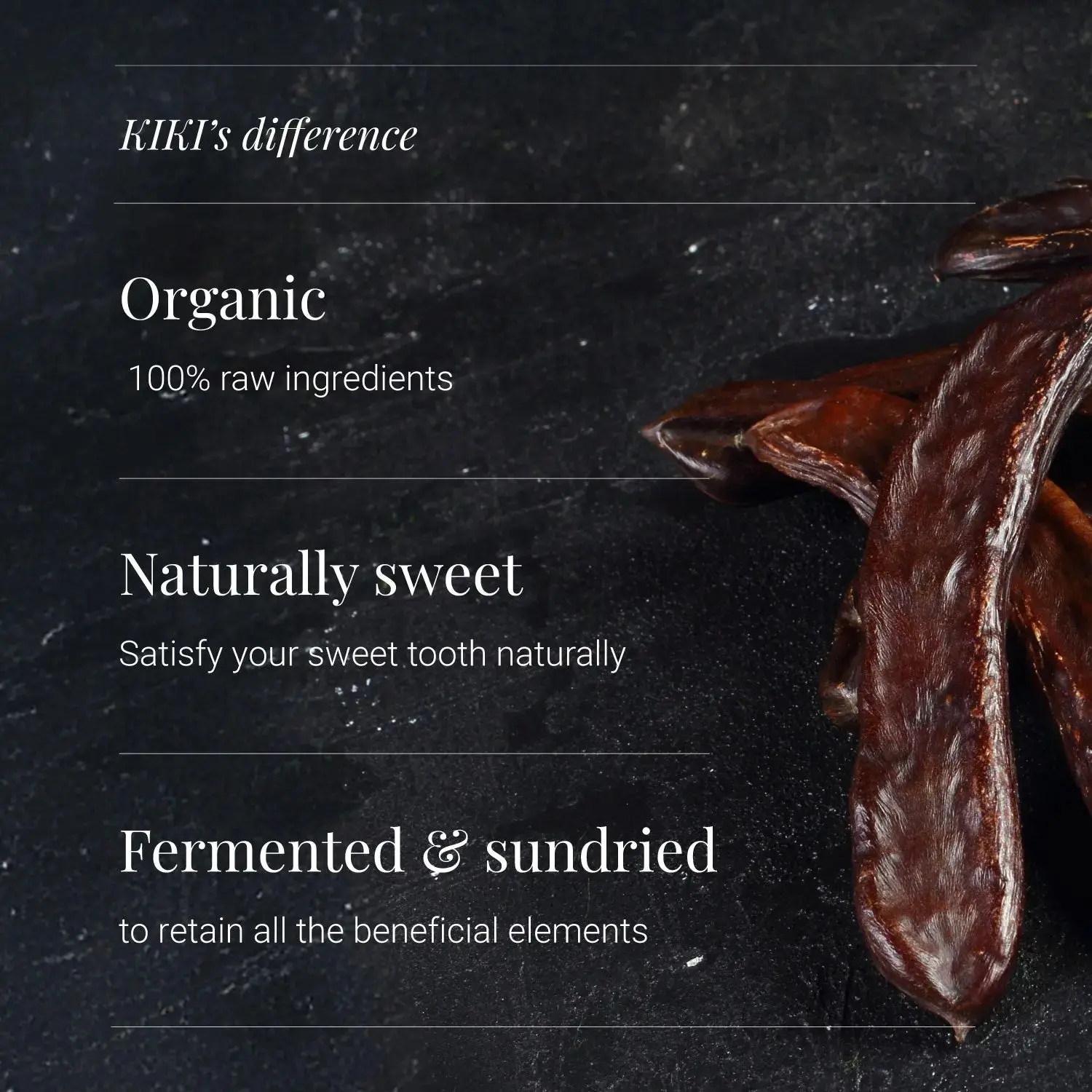 Organic Carob Powder | 185g | KIKI HEALTH - Image 5