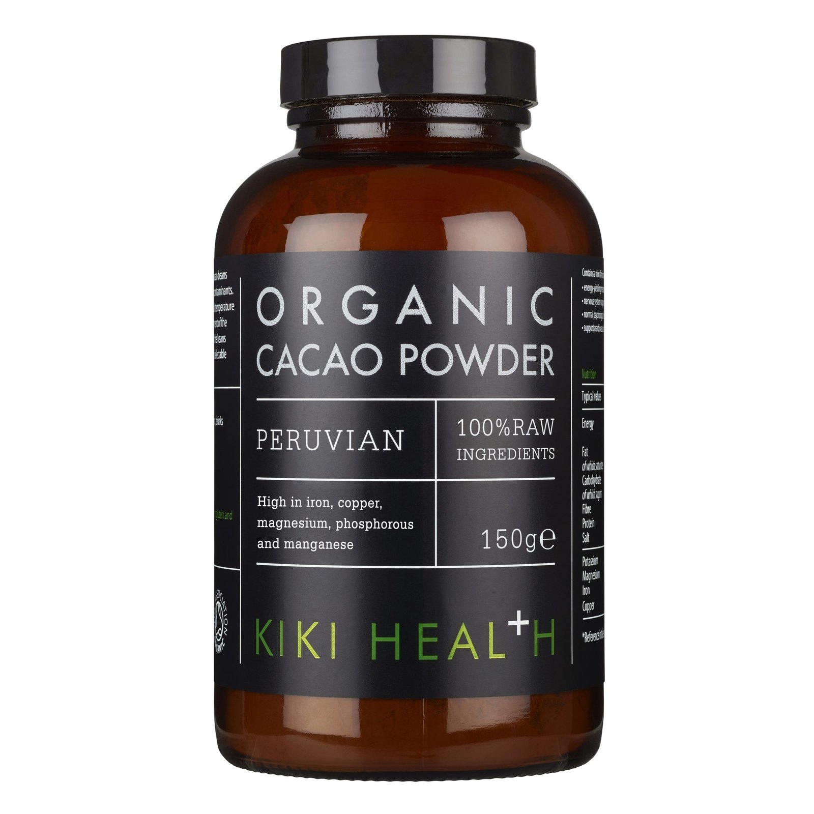 Organic Cacao Powder | 150g | KIKI HEALTH