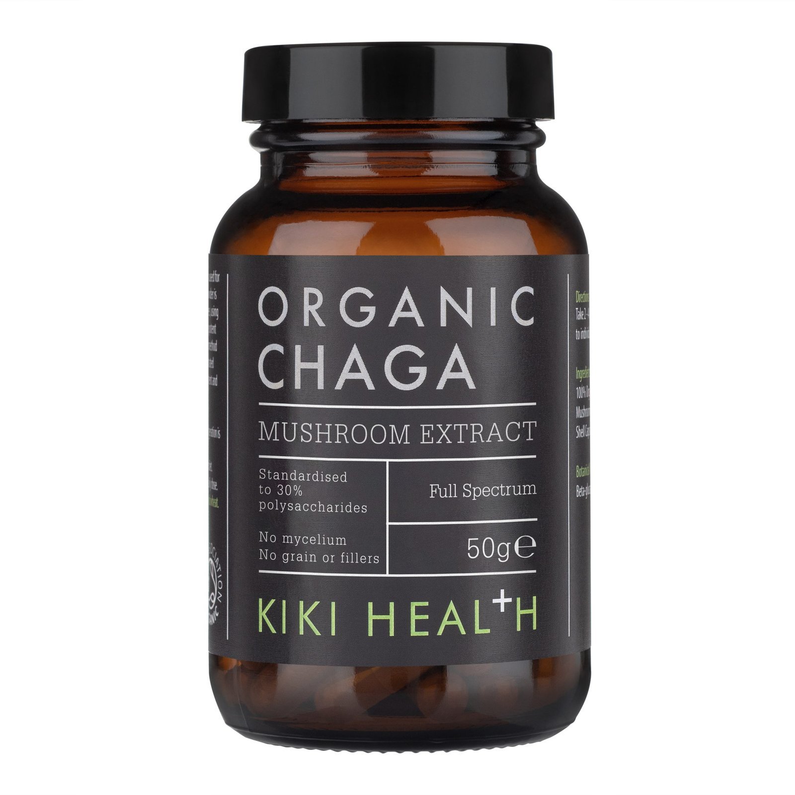 Organic Chaga Extract Powder | 50g | KIKI HEALTH