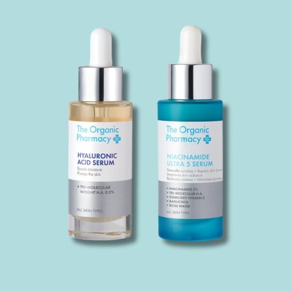 The Organic Pharmacy | Smooth + Moisture Serum Duo