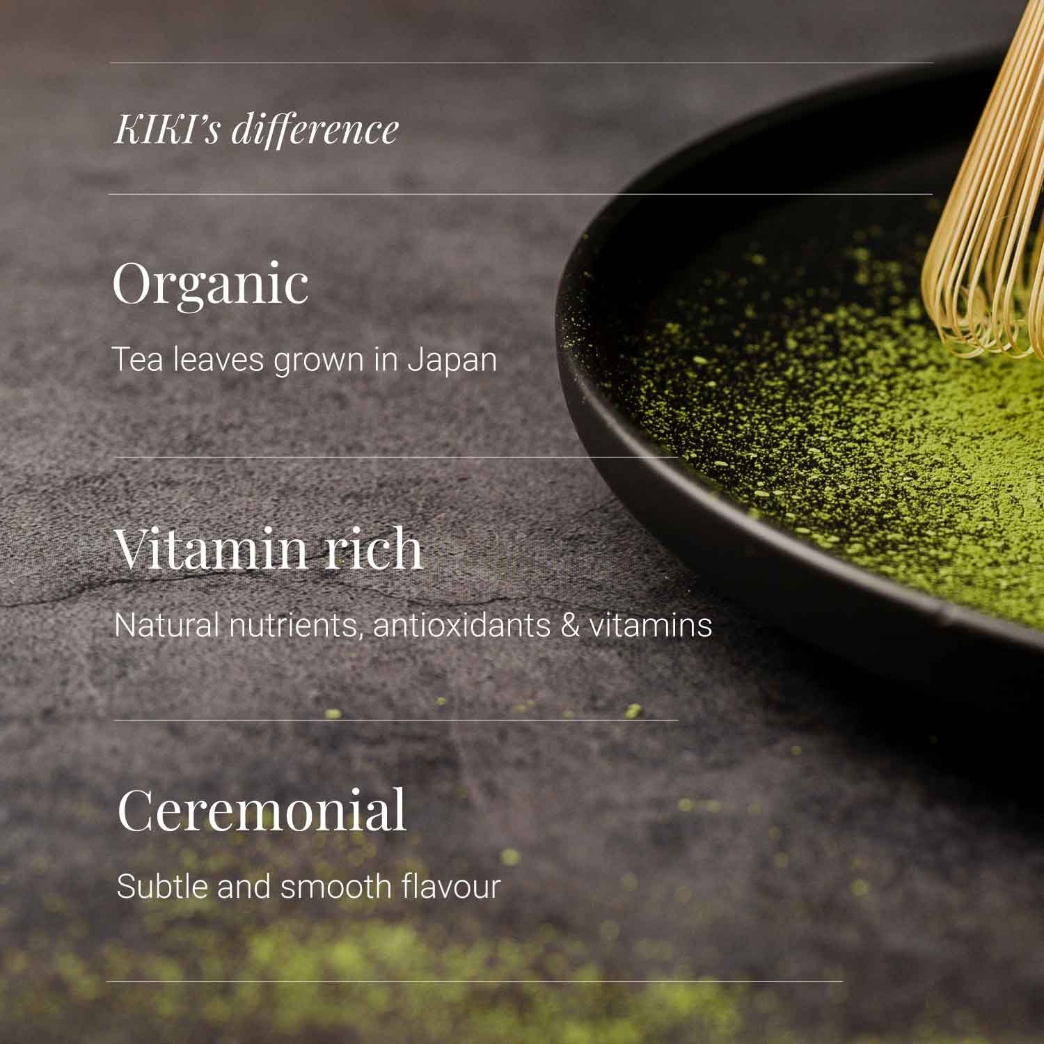 Organic Ceremonial Matcha Powder | 30g | KIKI HEALTH - Image 5